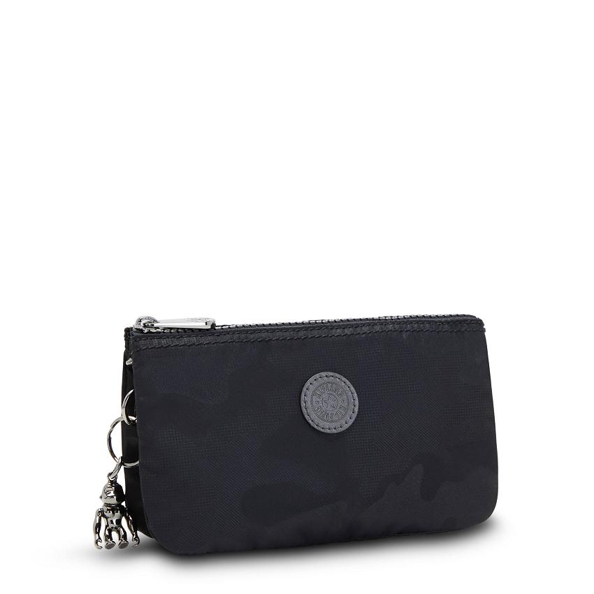 Kipling Creativity Large Makeup Bags Black Camo | Ki1185C