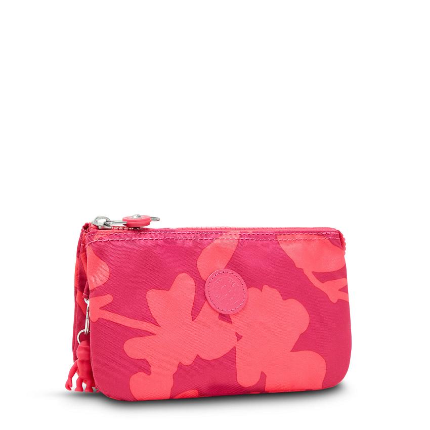 Kipling Creativity Large Makeup Bags Coral Flower | Ki1543M