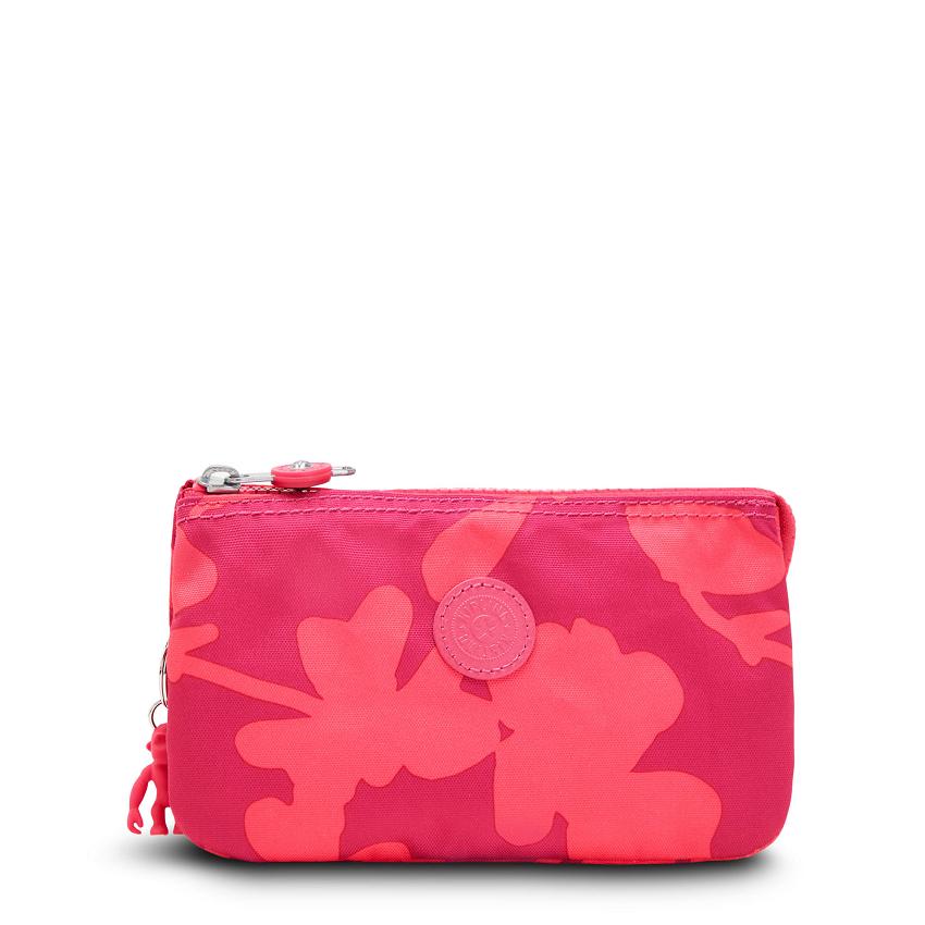 Kipling Creativity Large Makeup Bags Coral Flower | Ki1543M