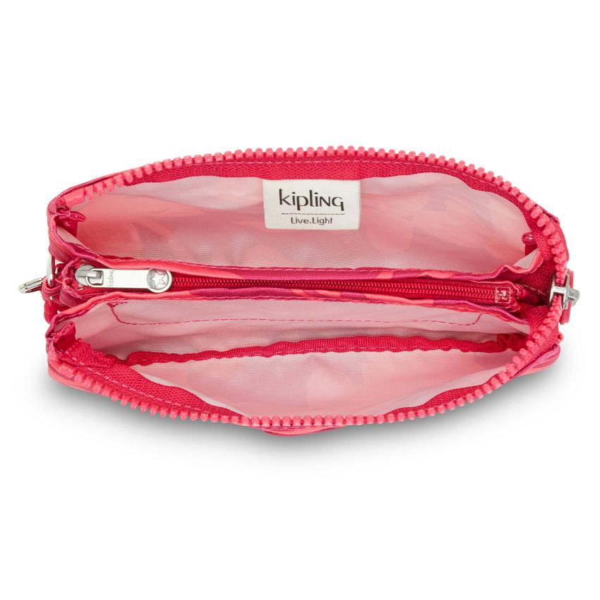 Kipling Creativity Large Pencil Cases Coral Flower | Ki1929L