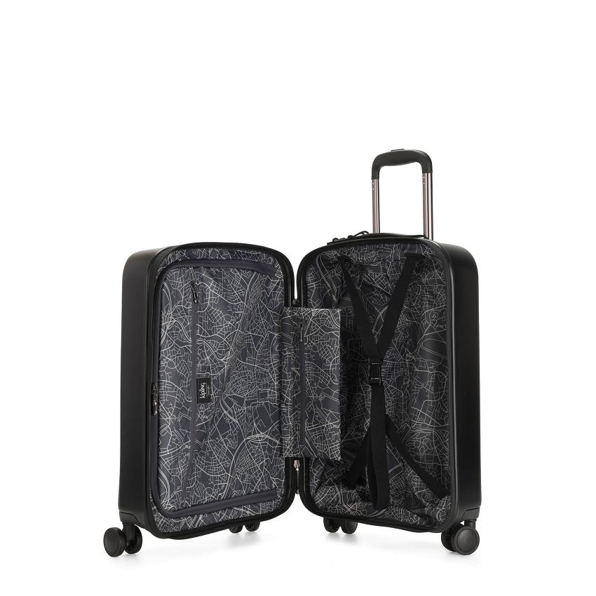 Kipling Curiosity Small Carry On Luggage Black | Ki2180E