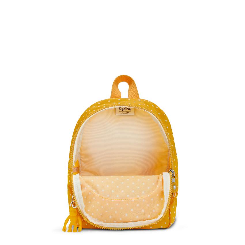 Kipling Curtis Compact Backpacks Yellow | Ki1585M