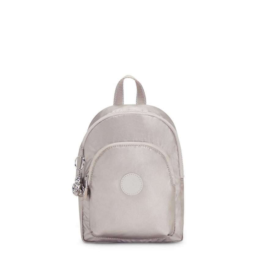 Kipling Curtis Compact Metallic Backpacks Metal | Ki1996F