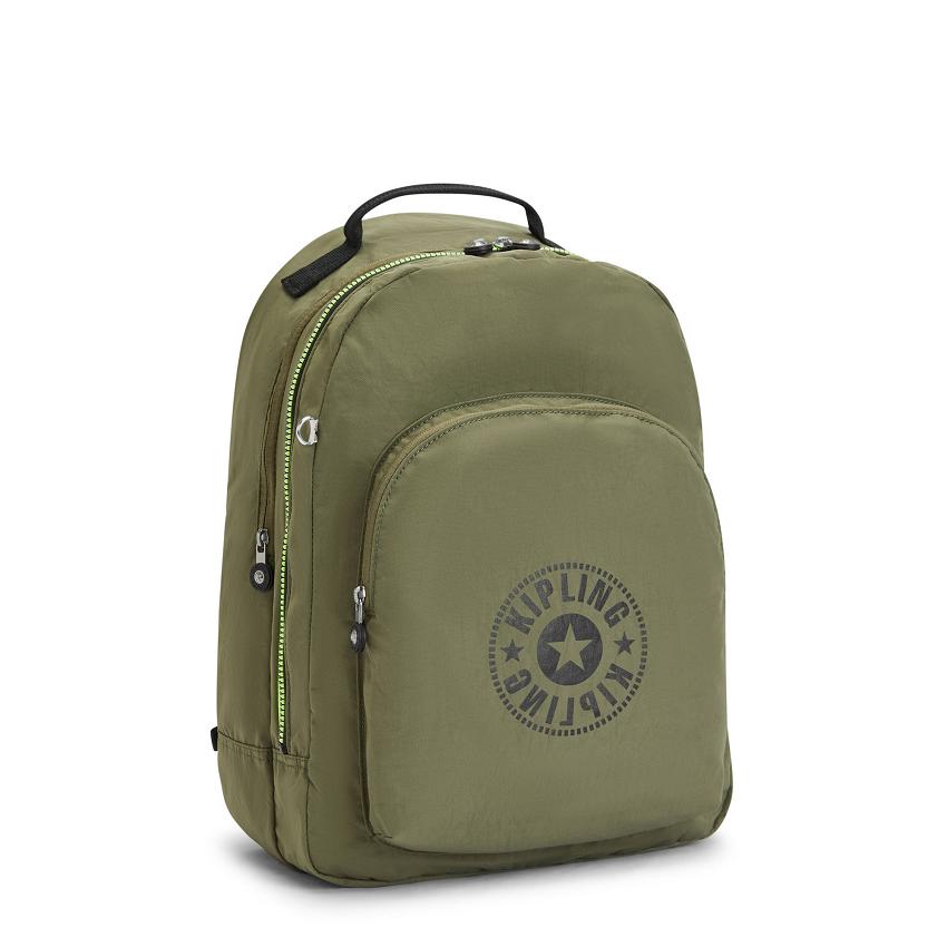 Kipling Curtis Extra Large Laptop Backpacks Olive | Ki2150Z