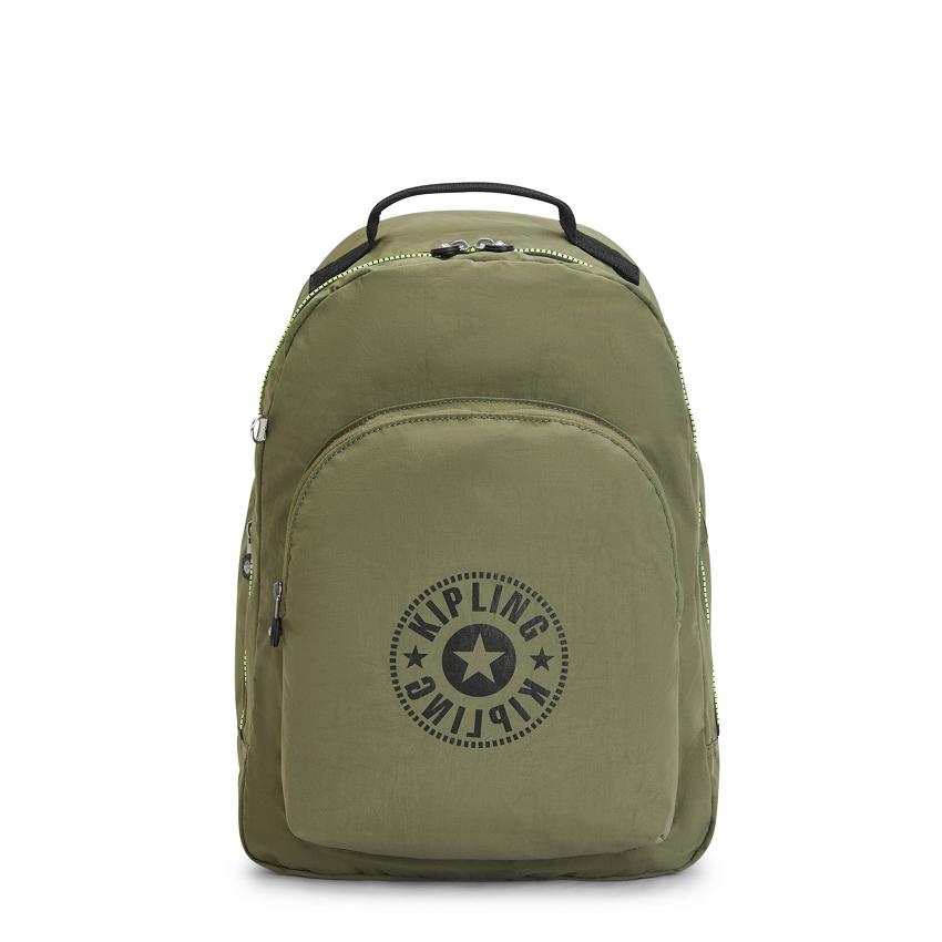 Kipling Curtis Extra Large Laptop Backpacks Olive | Ki2150Z