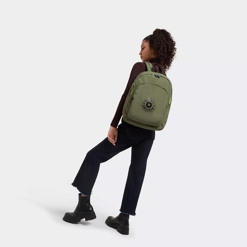 Kipling Curtis Large Laptop Backpacks Olive | Ki2189D