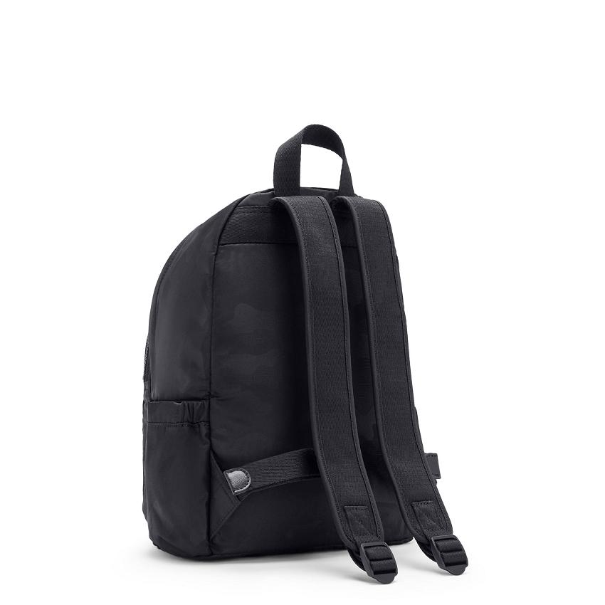 Kipling Delia Backpacks Black Camo | Ki1738H