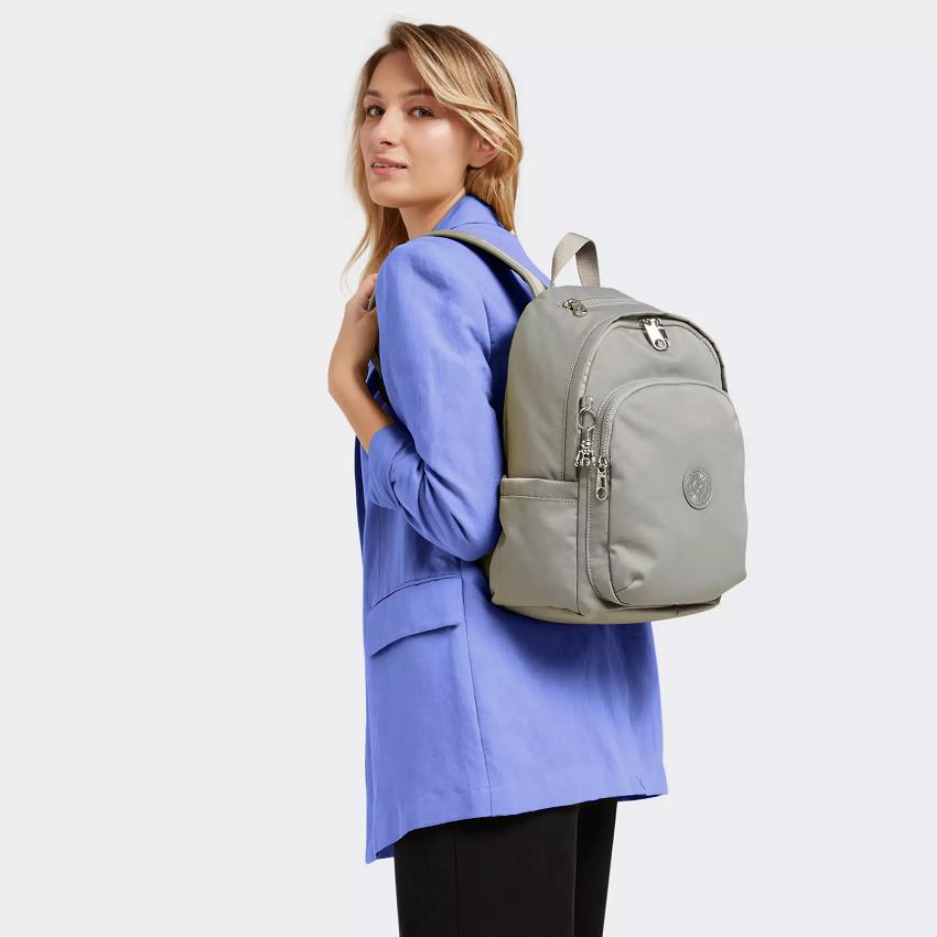 Kipling Delia Backpacks Grey | Ki1711L