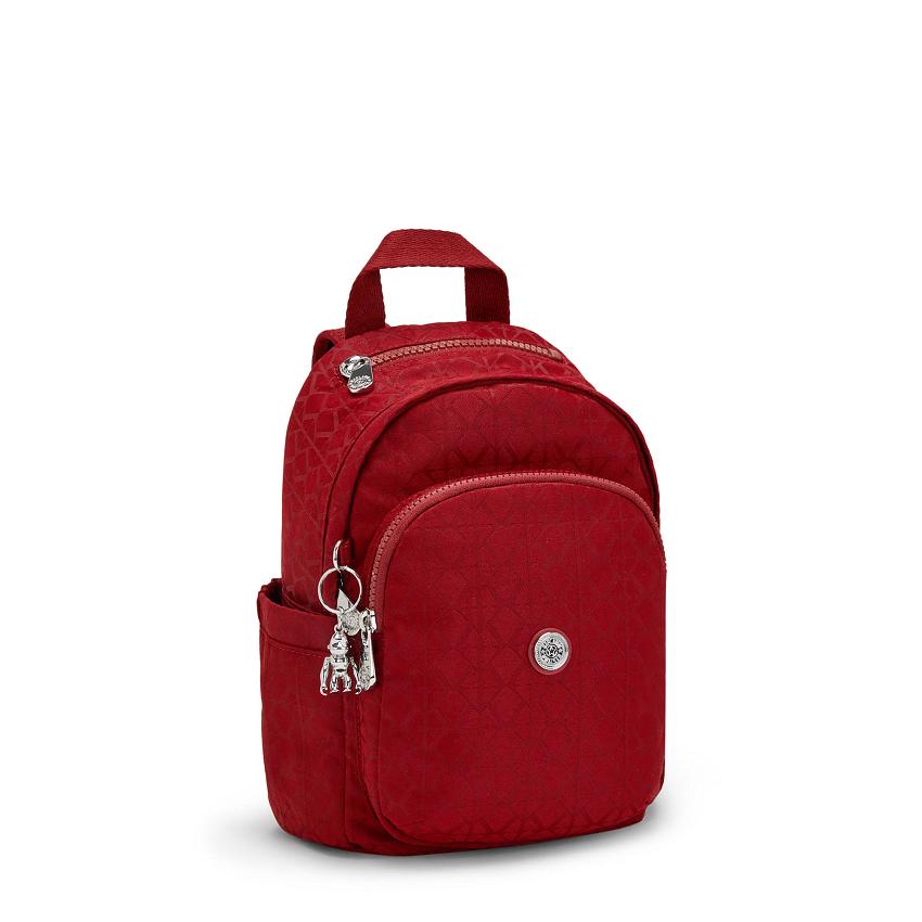 Kipling Delia Mini Backpacks Red | Ki1801C