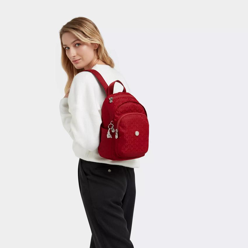 Kipling Delia Mini Backpacks Red | Ki1801C