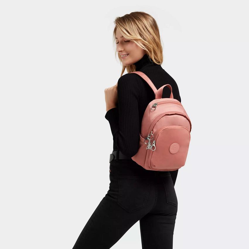 Kipling Delia Mini Backpacks Rose | Ki1774O