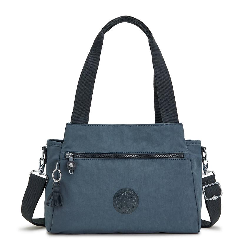 Kipling Elysia Shoulder Bags Navy Grey | Ki1409M