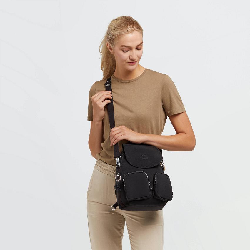 Kipling Firefly Up Backpacks Black | Ki1828Q