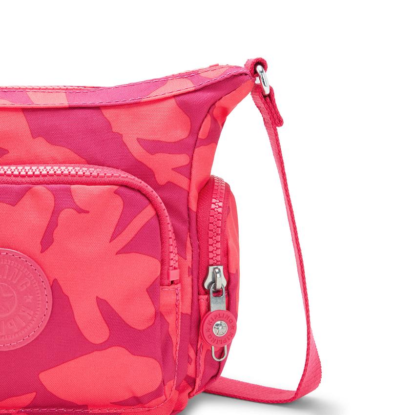 Kipling Gabbie Mini Crossbody Bags Coral Flower | Ki2060K