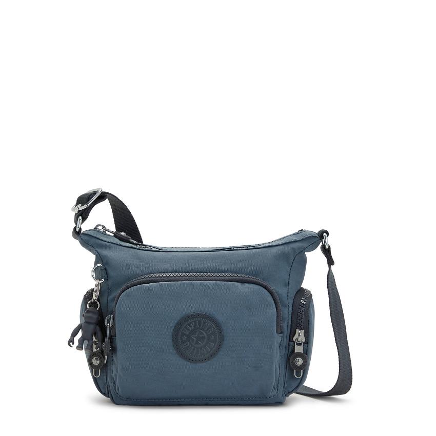 Kipling Gabbie Mini Crossbody Bags Navy Grey | Ki1864Q