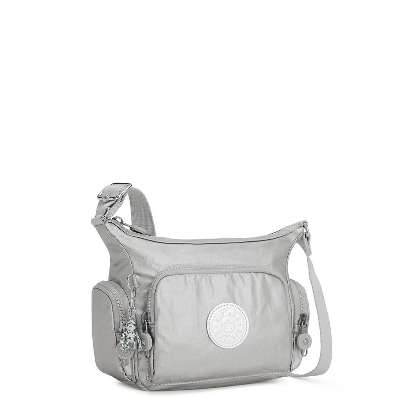 Kipling Gabbie Mini Crossbody Bags Silver | Ki1837A