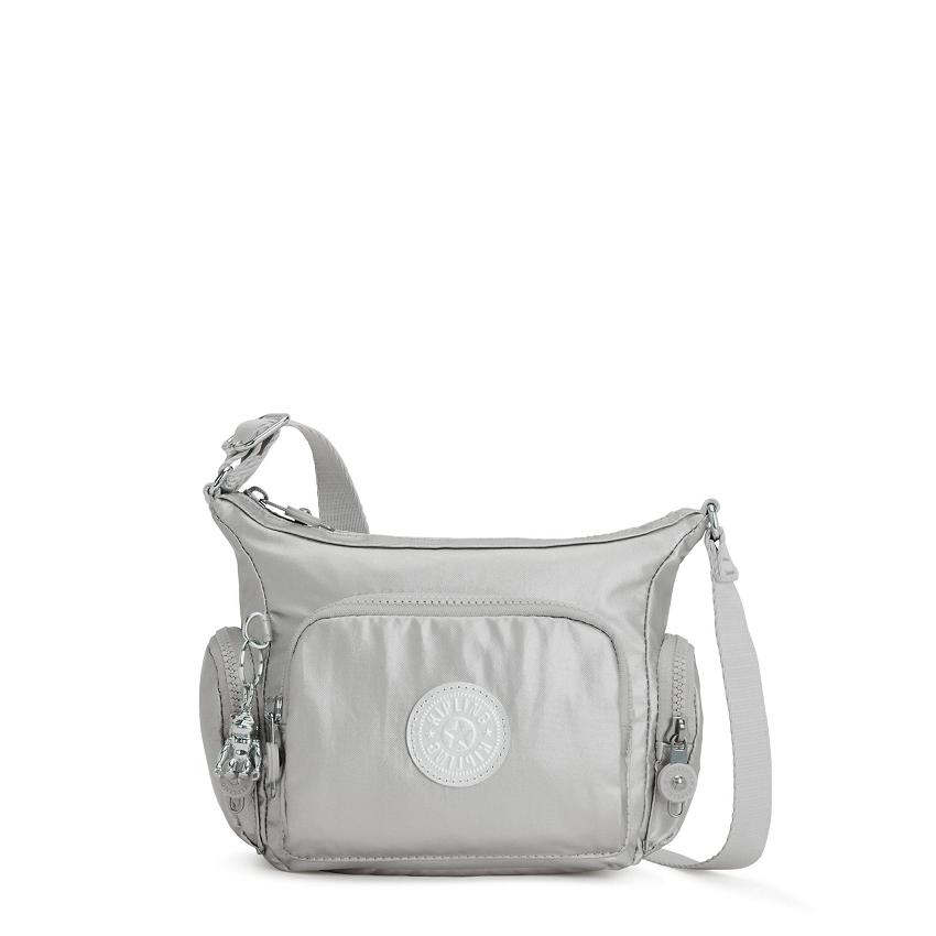 Kipling Gabbie Mini Crossbody Bags Silver | Ki1837A