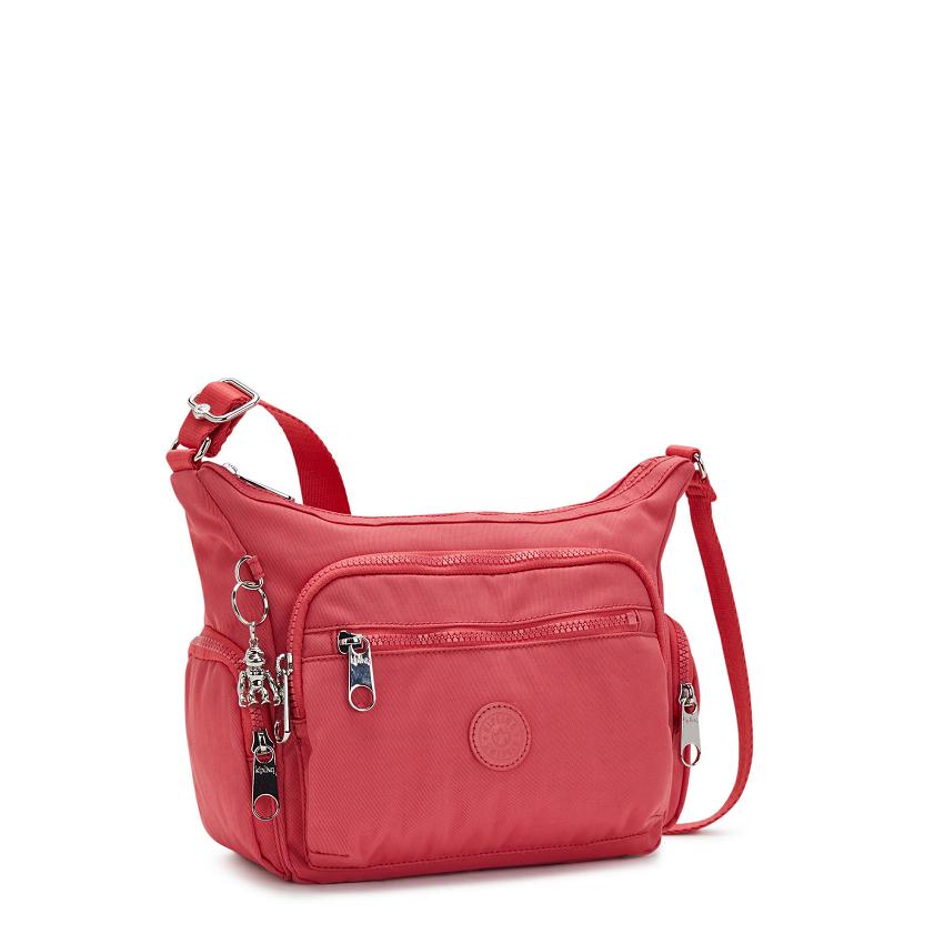 Kipling Gabbie Small Crossbody Bags Beige Coral | Ki2114S