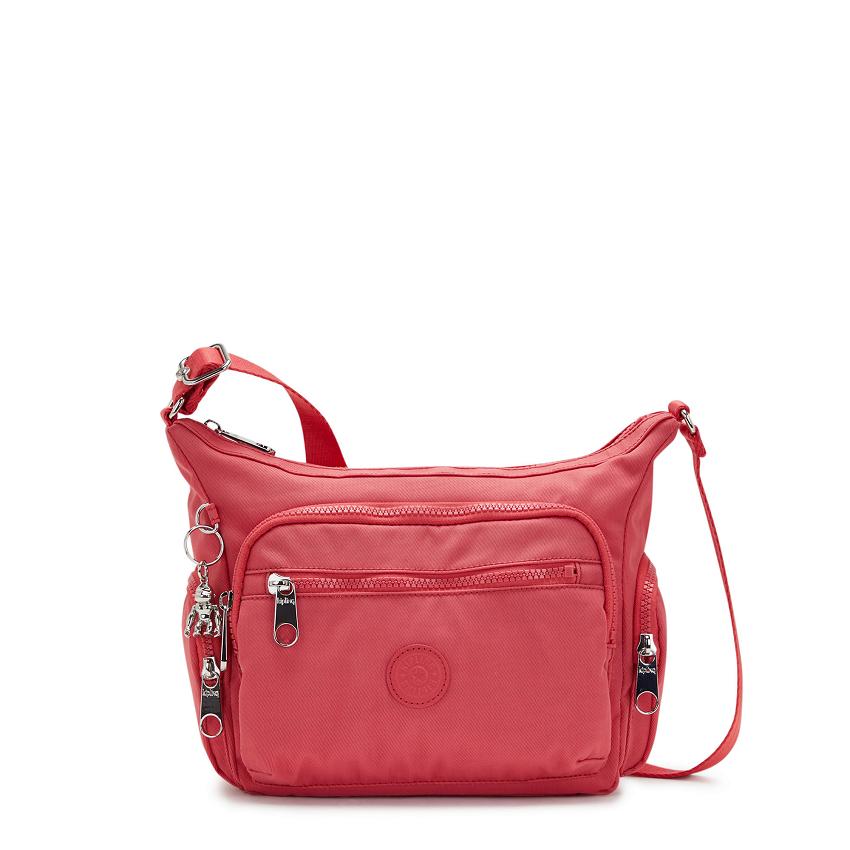 Kipling Gabbie Small Crossbody Bags Beige Coral | Ki2114S