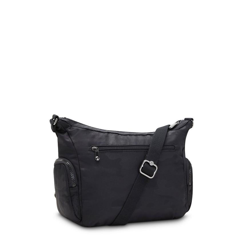 Kipling Gabbie Small Crossbody Bags Black Camo | Ki1291P