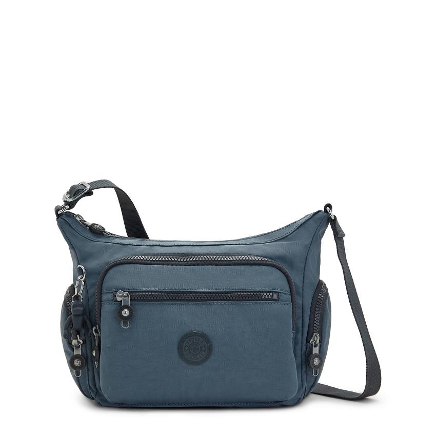 Kipling Gabbie Small Crossbody Bags Navy Grey | Ki1122H