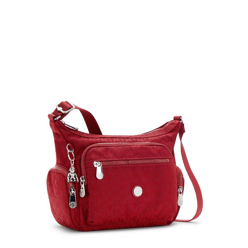 Kipling Gabbie Small Crossbody Bags Red | Ki2141I