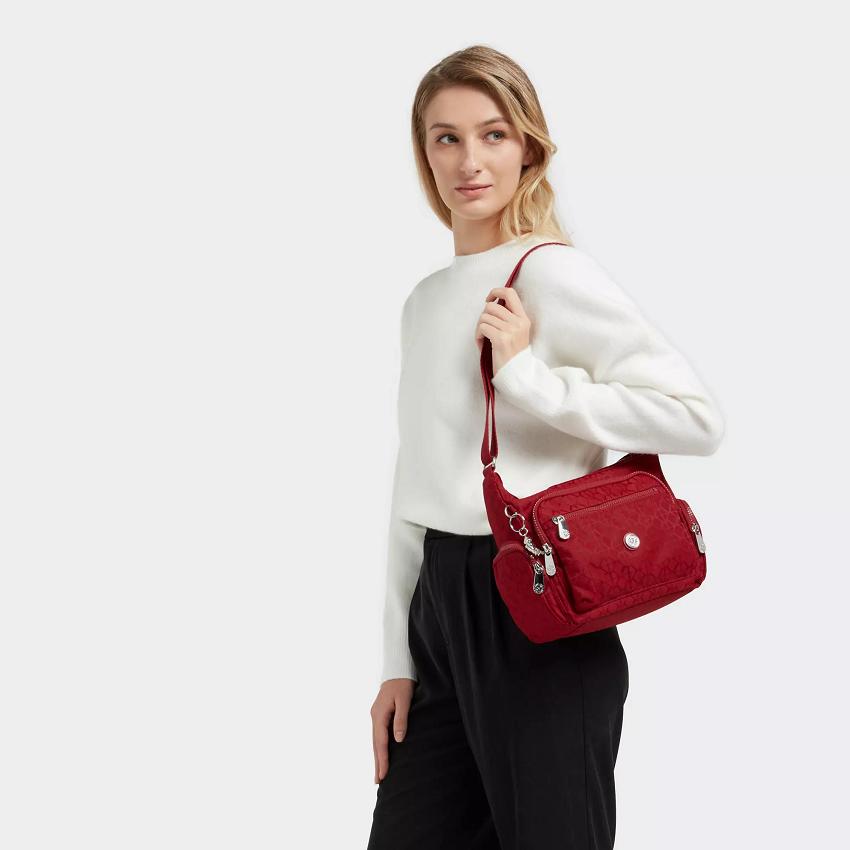 Kipling Gabbie Small Crossbody Bags Red | Ki2141I