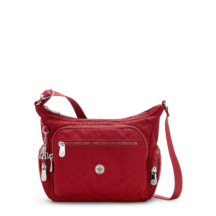 Kipling Gabbie Small Crossbody Bags Red | Ki2141I