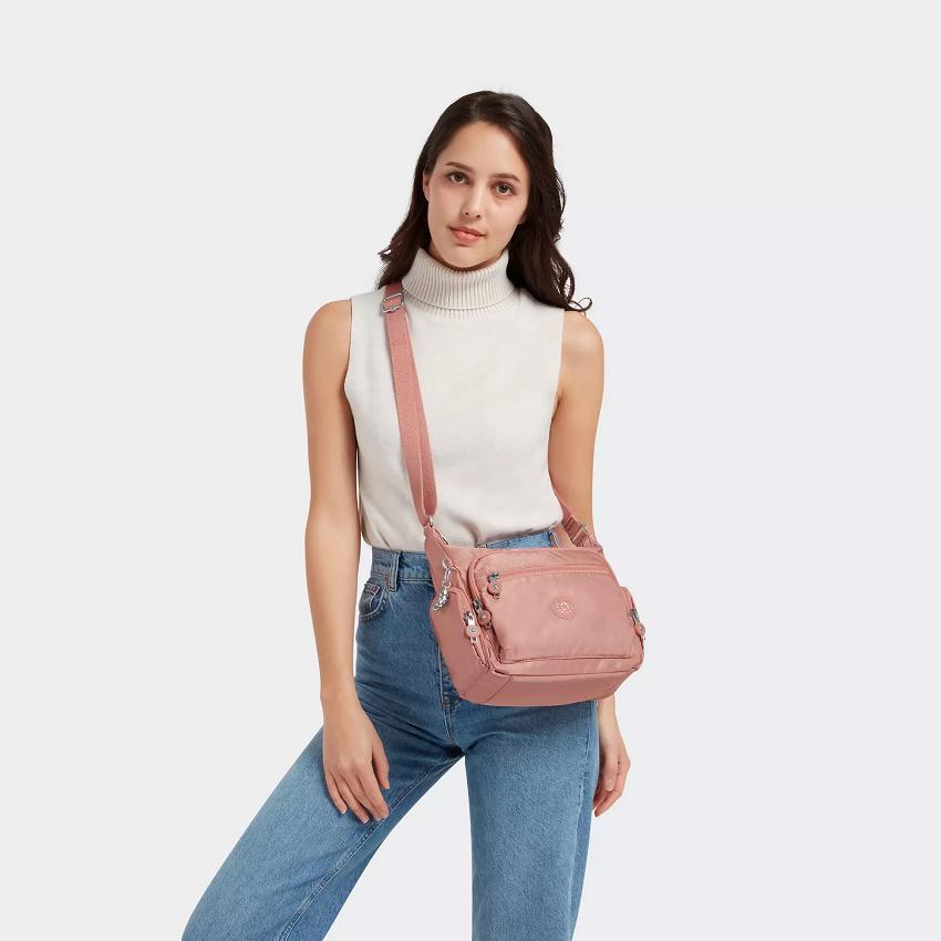 Kipling Gabbie Small Crossbody Bags Rose | Ki1068U