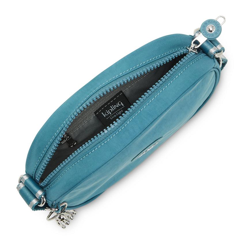 Kipling Gema Crossbody Bags Turquoise | Ki1480T