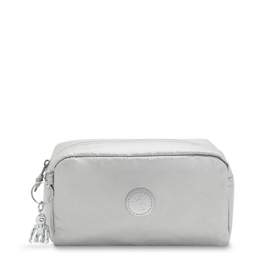 Kipling Gleam Makeup Bags Silver | Ki1881A