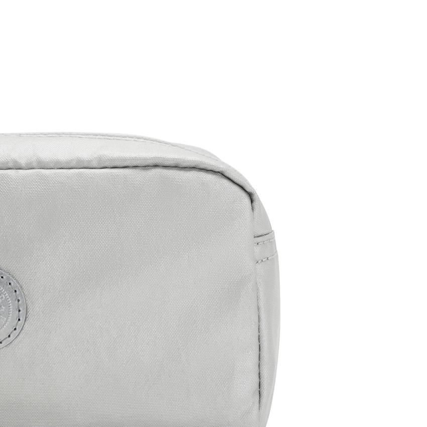 Kipling Gleam Pencil Cases Silver | Ki2145D