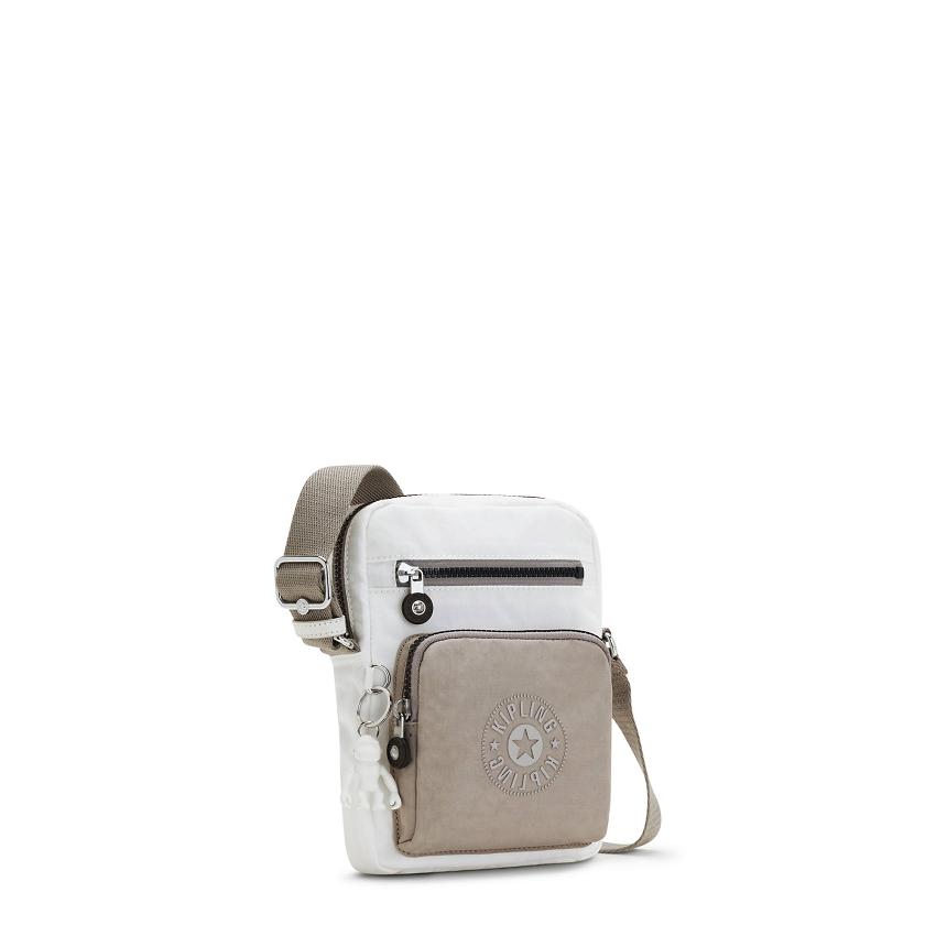 Kipling Gunne Crossbody Bags White Grey | Ki1757C