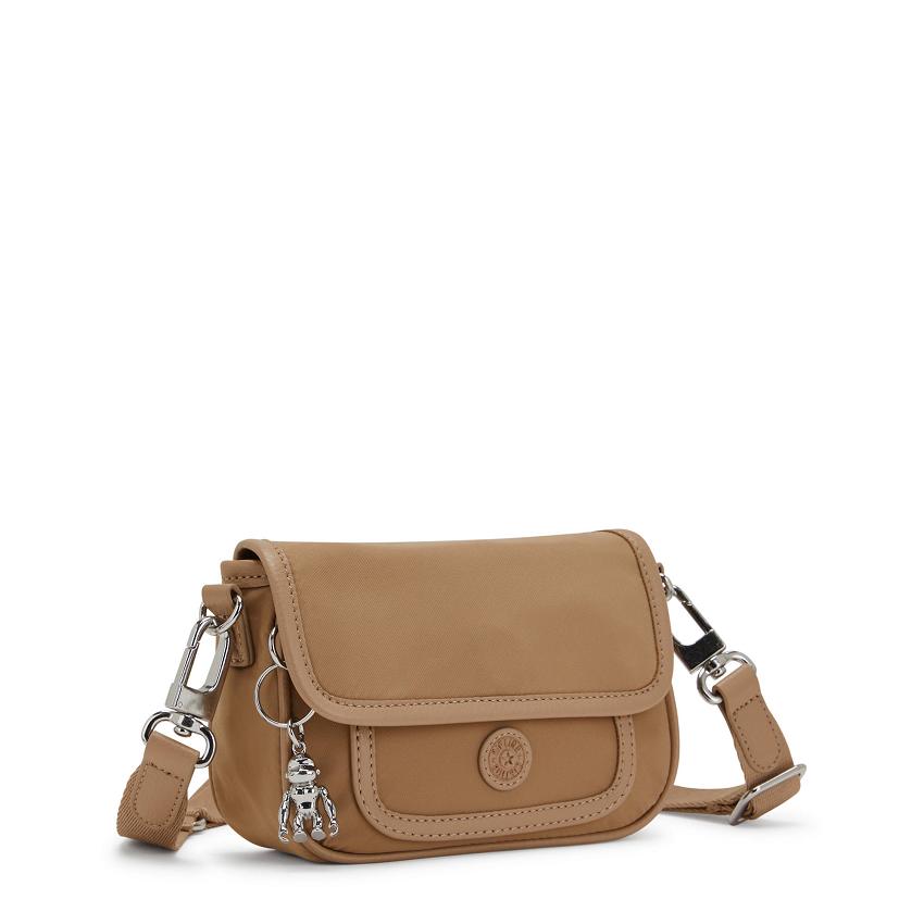 Kipling Inaki Small Crossbody Bags Khaki | Ki1865S