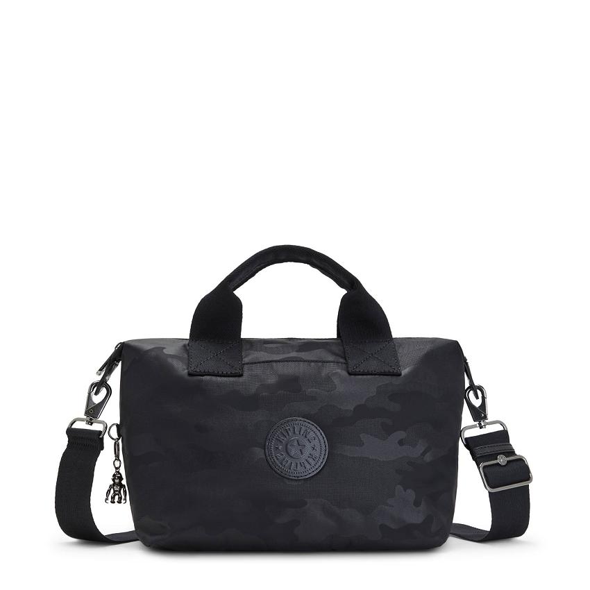 Kipling Kala Mini Crossbody Bags Black Camo | Ki2115D