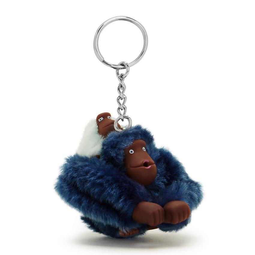 Kipling Mom And Baby Keychains Blue | Ki1223D