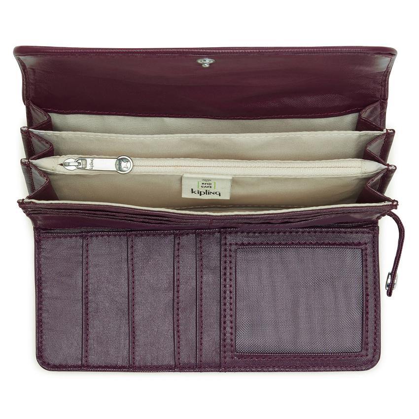 Kipling Money Land Toiletry Bags Burgundy | Ki1710K