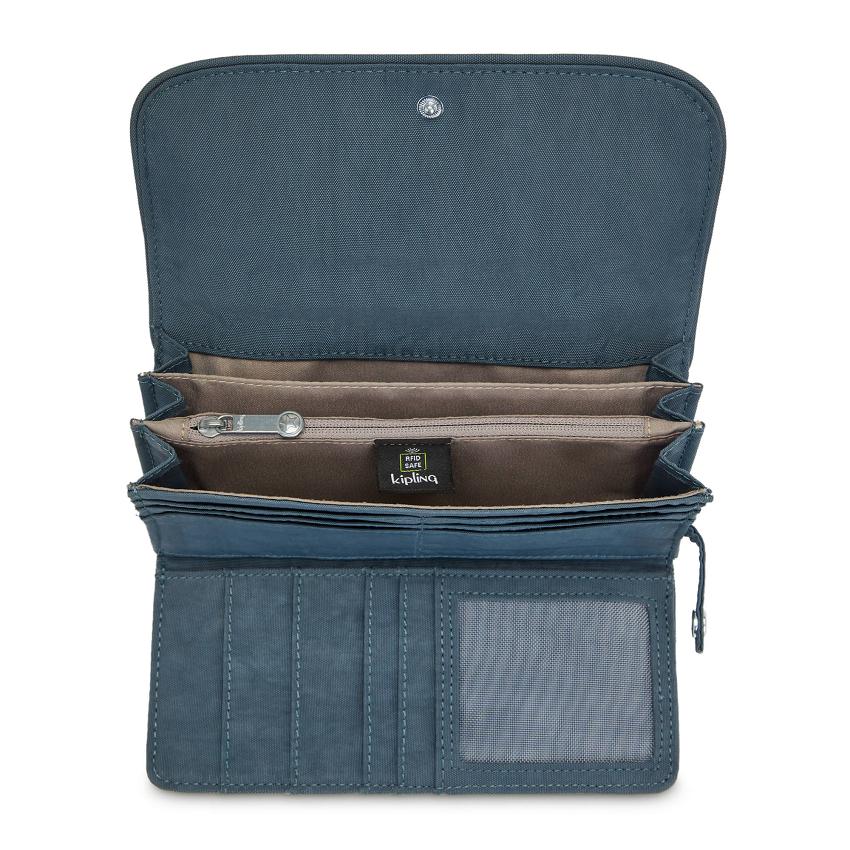 Kipling Money Land Toiletry Bags Navy Grey | Ki1629M