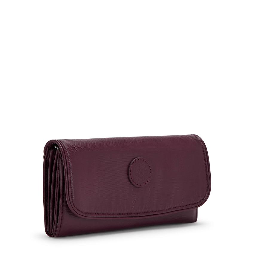 Kipling Money Land Wallets Burgundy | Ki1118F