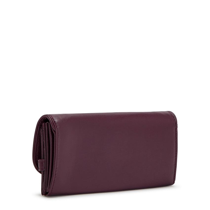 Kipling Money Land Wallets Burgundy | Ki1118F