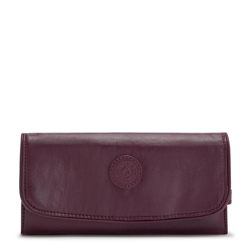 Kipling Money Land Wallets Burgundy | Ki1118F