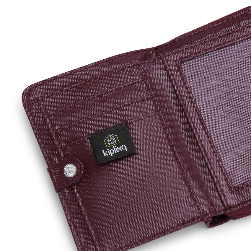 Kipling Money Love Wallets Burgundy | Ki1238F