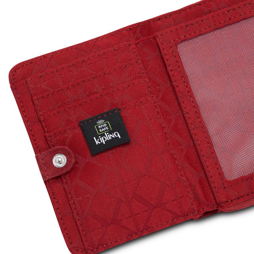 Kipling Money Love Wallets Red | Ki1193D