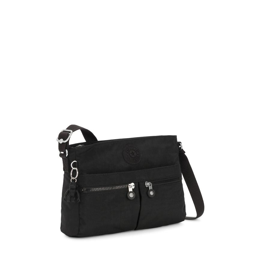 Kipling New Angie Crossbody Bags Black | Ki1650H