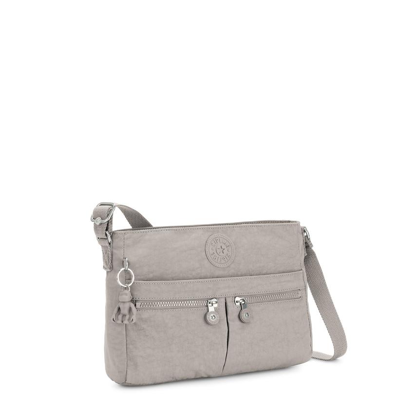 Kipling New Angie Crossbody Bags Grey | Ki1677D