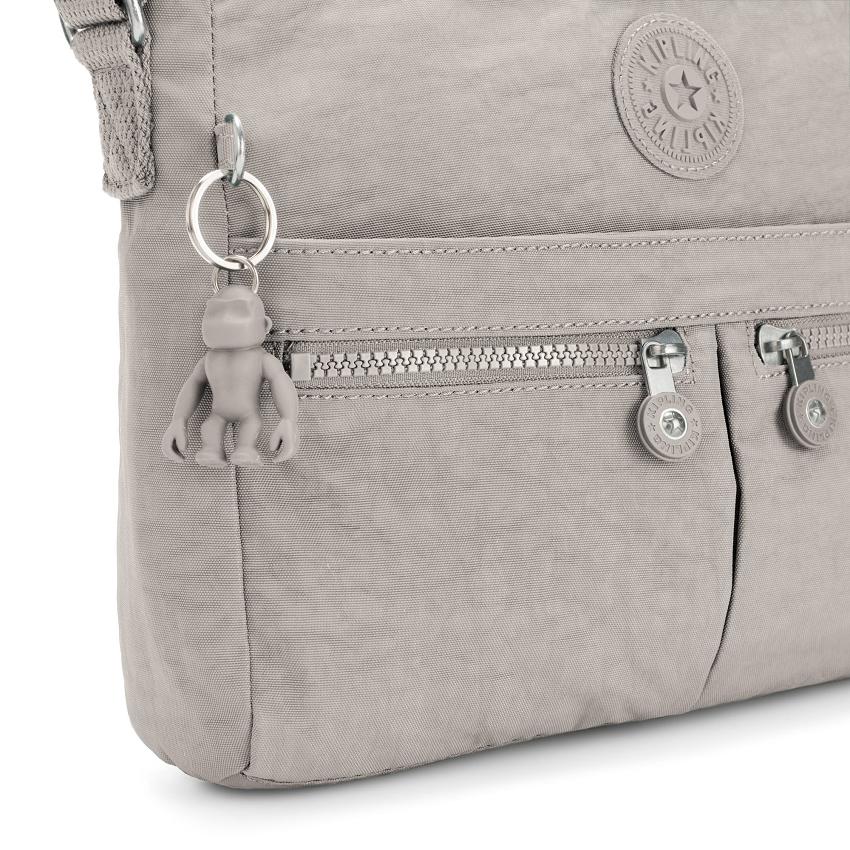 Kipling New Angie Crossbody Bags Grey | Ki1677D