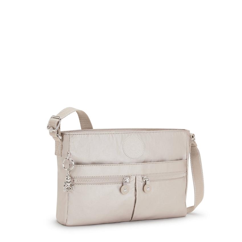 Kipling New Angie Crossbody Bags Metal | Ki1535L