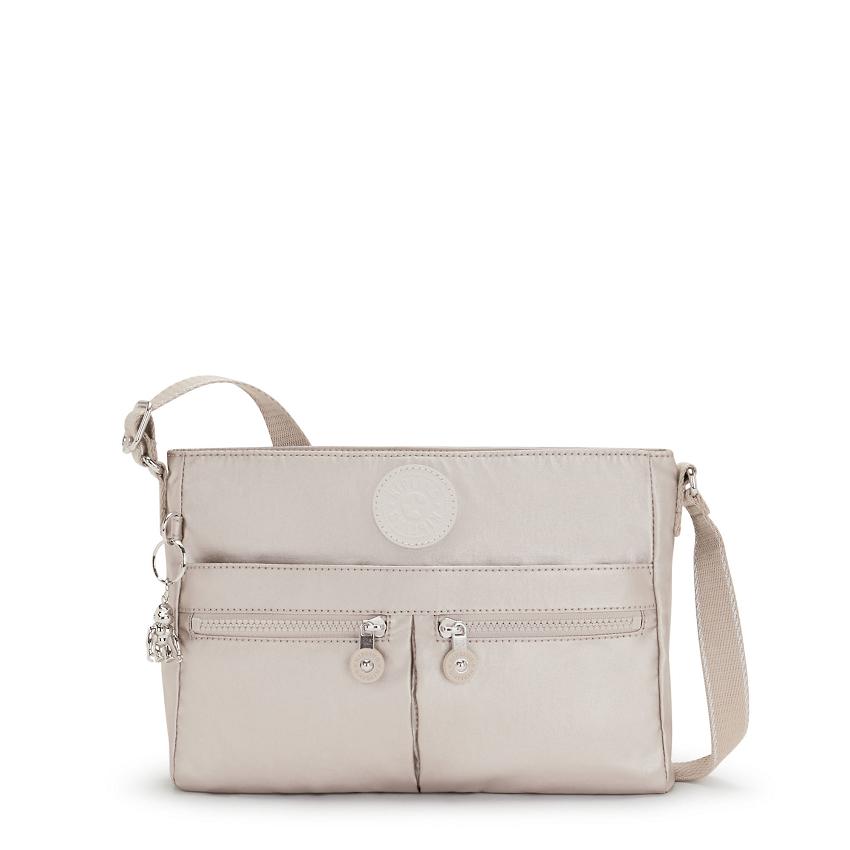 Kipling New Angie Crossbody Bags Metal | Ki1535L