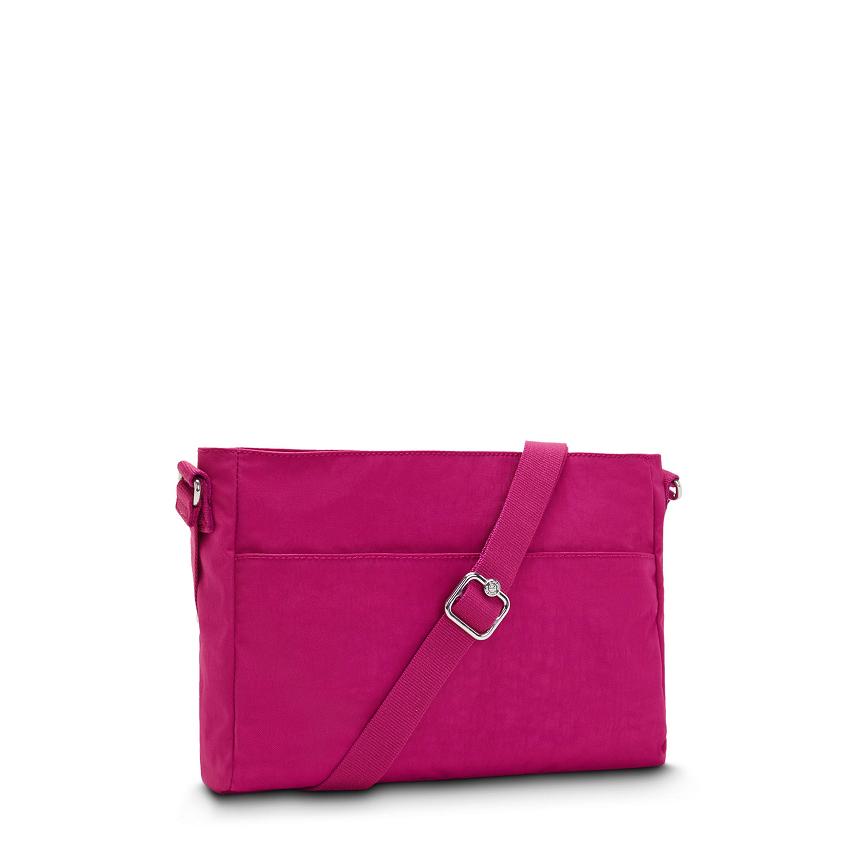 Kipling New Angie Crossbody Bags Pink Fuchsia | Ki1758V