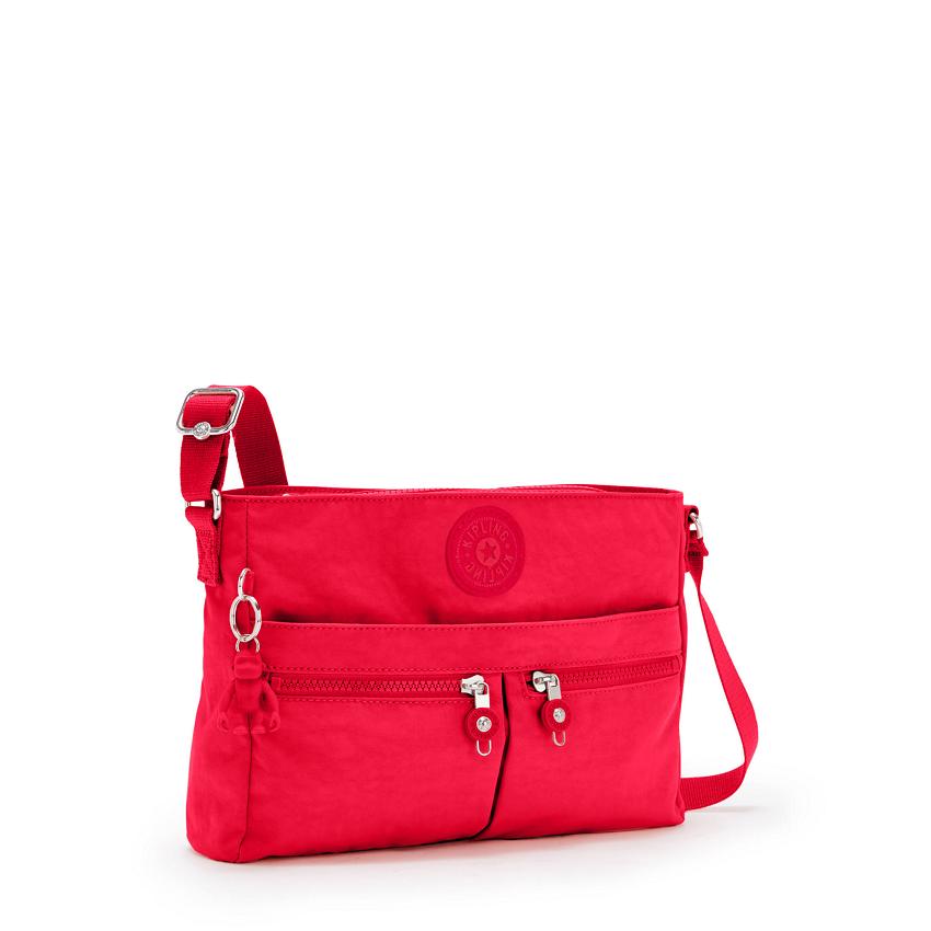 Kipling New Angie Crossbody Bags Red | Ki1596U